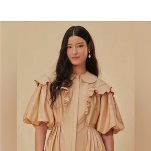 Ruffle Puff Sleeve minidress